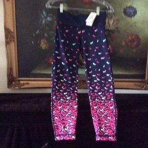 NWT Vineyard Vines WOMEN'S Gradient Scattered Whale Performance Legging XS CO